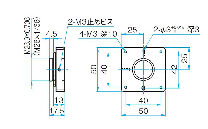转接件AOS-M26.0图纸